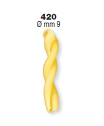 Форма для P3 GEMELLI 9х9 мм 420 бронза LA MONFERRINA