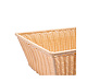 Корзина для хлеба прямоугольная 53х32,5х15 см бежевая полиротанг MGprof
