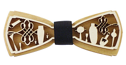 Бабочка деревянная THE BARS