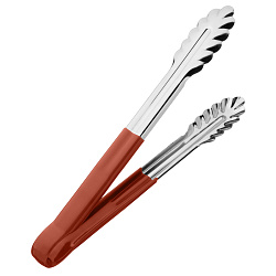 Щипцы универсальные 30 см красная ручка MGSTEEL