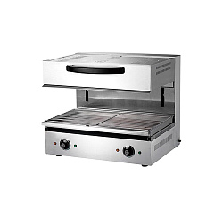 Гриль-саламандра электрический с плавающей головкой EB600NW KOCATEQ