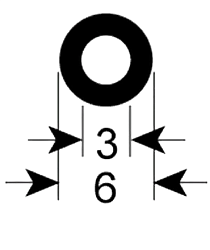 Уплотнитель 6 мм HENKELMAN (0320220)