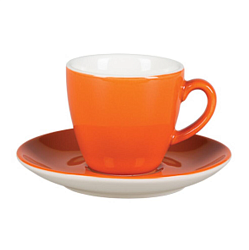 Пара кофейная 80 мл оранжевая Barista P.L. PROFF CUISINE (4626/4627 orange)