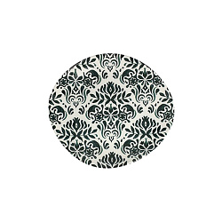 Тарелка 21см Toledo Black Green Pebble 1972 BY ID FINE