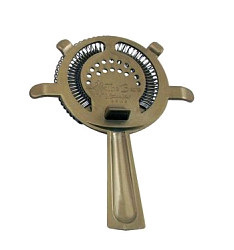 Стрейнер барный золотой 8 см, нержавеющая сталь THE BARS