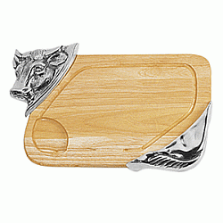 Блюдо «Теленок» 48 см дерево APS