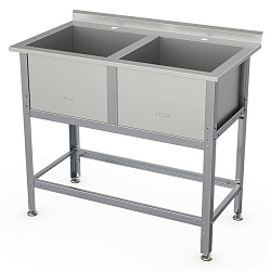 Ванна моечная с бортом ВСМ-Б-2.430-1-02 ATESY