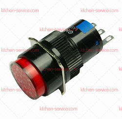Кнопка стоп красная 5A для GHM22 KOCATEQ