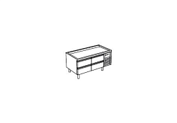 Стол-база холодильная CHEF LINE SLBR722 APACH