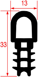 Уплотнитель печи 625x485 мм для MKN (7001016)