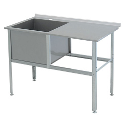 Ванна моечная с бортом ВМС-1/530 ATESY