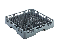 Кассета для тарелок закрытая 500х500х100 мм серая NORMA