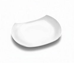 Блюдо овальное 260x195 мм с вырезом WILMAX