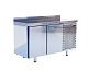 Шкаф-стол холодильный СШС-0,2-1400, нержавейка CRYSPI
