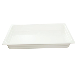 Блюдо 41,7x28,2x6,5 см прямоугольное White пластик меламин  P.L. PROFF CUISINE (J447326-GC)