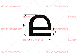 Уплотнитель для печи