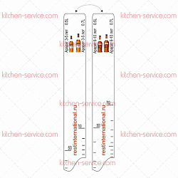 Линейка барная Арарат 3-5 зв (500 мл/700 мл) / Арарат 6-10 лет (500 мл/700 мл) P.L. PROFF CUISINE (81250062)