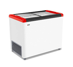 Ларь морозильный GELLAR FG 350 С пропан, красный FROSTOR