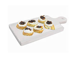 Блюдо для подачи прямоугольное с ручкой фарфор VIN BOUQUET