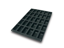 Форма для выпечки 130 мл 30 ячеек 99x49x30 мм Мини-торт силикон SILIKOMART