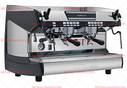 Кофемашина Aurelia II 2 Gr V black LED, высокие группы NUOVA SIMONELLI