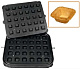 Форма для квадратных тарталеток DH Tartmatic Plate 17 KOCATEQ