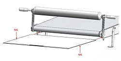 Поддон для муки для тестораскатки SH6002 ROLLMATIC