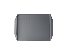 Поднос 42х30 см серый поверхность классик (107) MGprof (1732)