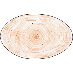 Блюдо овальное 32,5х20 см фарфор «Пастораль» KUNSTWERK