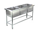 Ванна моечная ВМС-С-3/400 1500х500х850, мойка AISI201 ASSUM