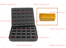 Форма для прямоугольных тарталеток DH Tartmatic Plate 41 KOCATEQ