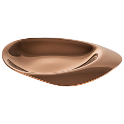 Тарелка «Пеблс» для закусок набор 4 шт 8,5 см медный APS