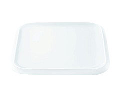 Тарелка квадратная 255х255 мм, утолщенный край WILMAX