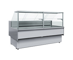 Витрина среднетемпературная GC110 SM 2,0-1 (с боковинами) (0011-9006) ПОЛЮС