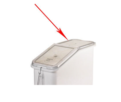 Крышка задняя запасная контейнера для сыпучих продуктов CAMBRO (IBS20-148)