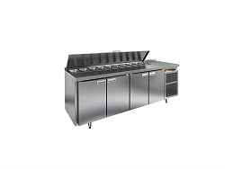 Стол холодильный для салатов SL1-1111SN (1/3) HICOLD