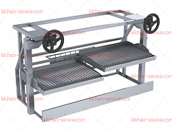 Гриль угольный Volando ETV02 Ла-Плата ВУЛКАН