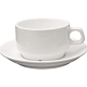 Пара чайная 180 мл белая фарфор Stackable P.L. PROFF CUISINE (F3653.3654)
