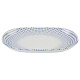 Блюдо овальное 37см Harmony Blue ID Fine