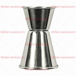 Джиггер 25/50 мл, нержавеющая сталь BarWare P.L. PROFF CUISINE (ZR784/0401)