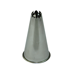 Насадка кондитерская Закрытая звезда 36/7 мм, нержавеющая сталь MGSTEEL