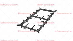 Решетка плиты 730х340мм для JUNO (0KC891)