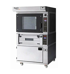 Печь конвекционная с подом на подставке с направляющими BAKERY LINE K5TS DP+E218PA APACH