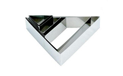 Форма кондитерская 14х16 см "Треугольник" MGSTEEL