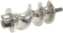 Шнек с винтом крепления для мясорубки TC12 ENTERPRISE (нержавейка) EVEREST (1DIS0155+DIS0349)