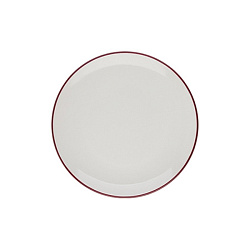 Тарелка 28,5см Modest Maroon ID Fine