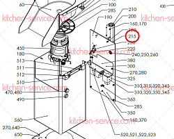 Рукав для овощерезки RG-300i HALLDE (47118)