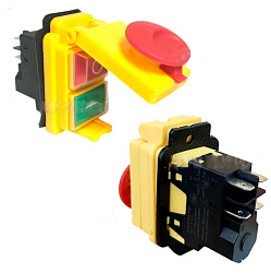 Кнопка сдвоенная DKLD DZ-6 ПУСК-СТОП для ТОРГМАШ (г. Барановичи)