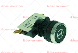 Переключатель кнопочный черный для овощерезки