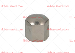 Гайка глухая шестигранная для печи (3528013)